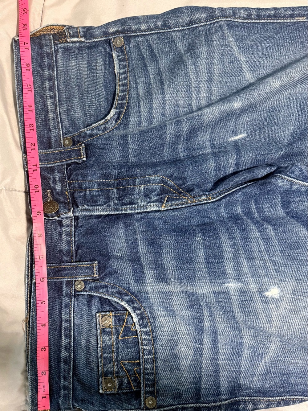 True Religion Rocco Relaxed Skinny Jeans Made in USA Men’s Size 32 - Picture 12 of 15